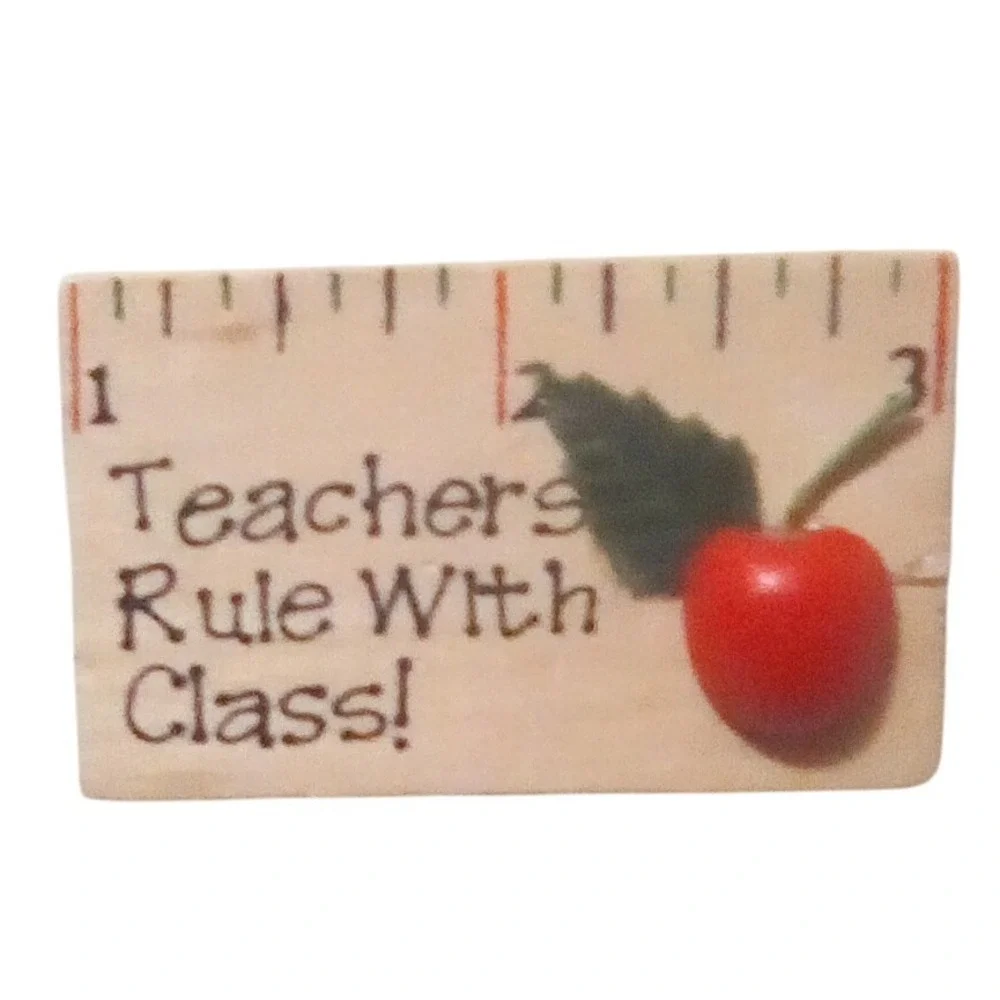 Teacher Appreciation Pin Lot, 4 Pins‎ Included, Teachers Gifts